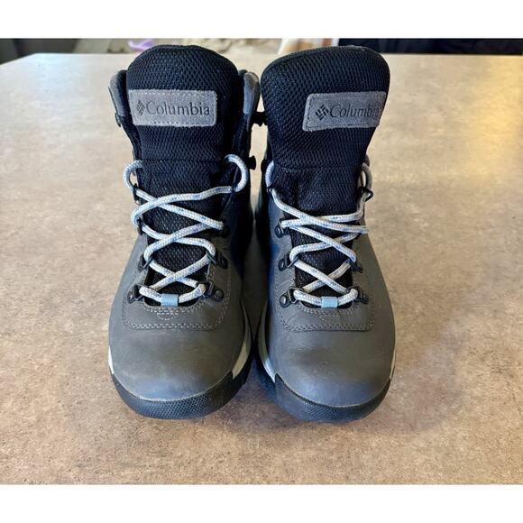 Columbia Newton Ridge Plus Waterproof Hiking Boots Charcoal Women's Size 9.5 - Picture 1 of 11